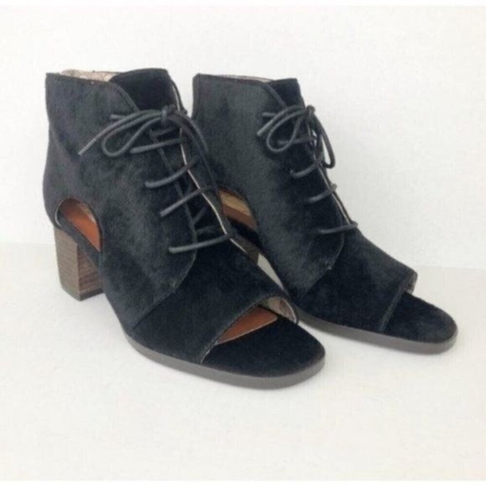 BAND OF GYPSIES Amelia Faux Pony Cut Out Booties